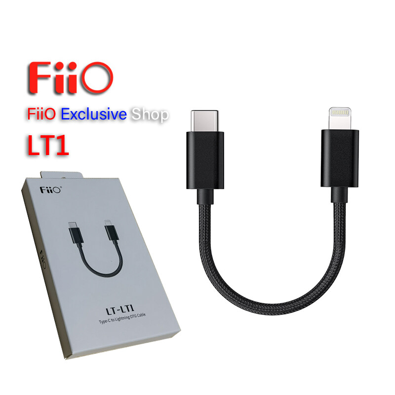 Fiio LT-LT1/LT3 Type-C To Lightning OTG Cable for IOS Connect BTR5 BTR3K Q3 Q5S-TC K9