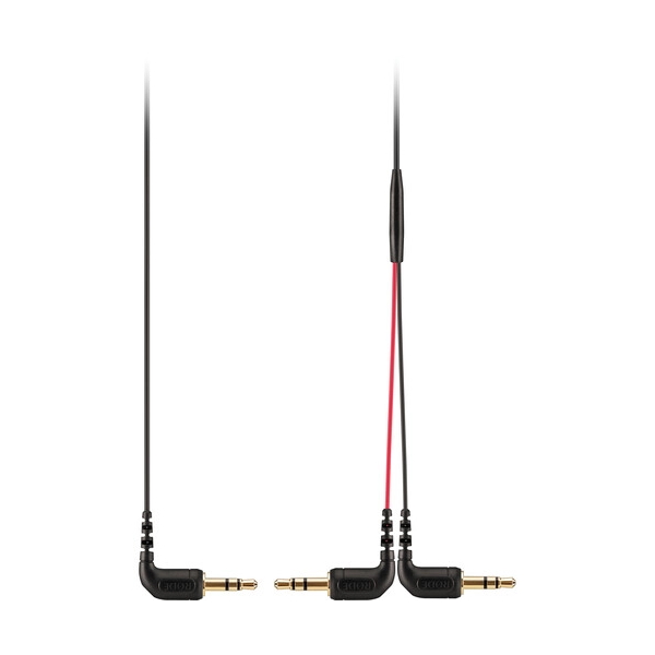 Rode SC11 Right-Angle TRS Splitter Cable For Connecting 2 Wireless Go Receiver to a DSLR Camera